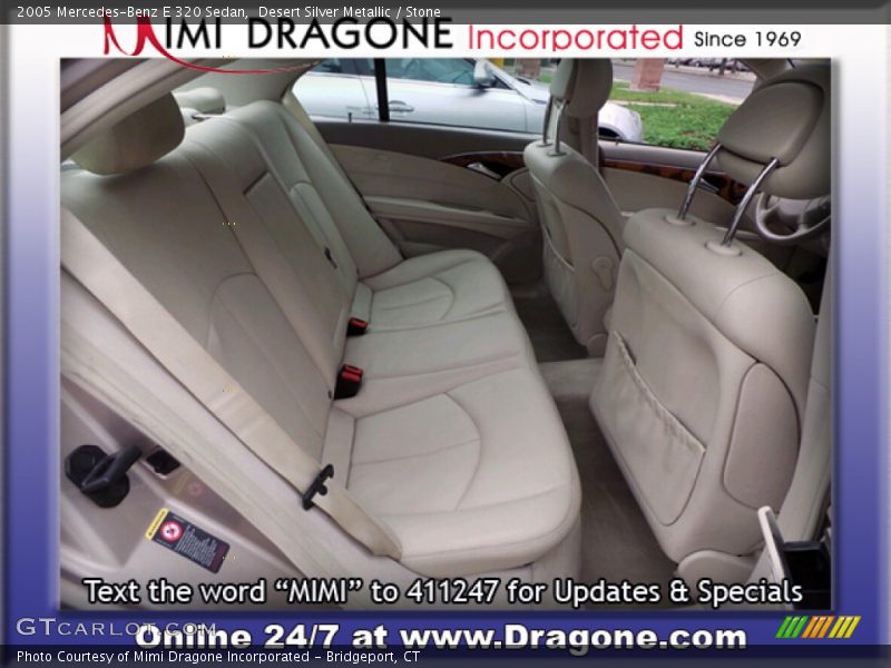 Desert Silver Metallic / Stone 2005 Mercedes-Benz E 320 Sedan