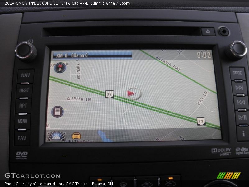 Summit White / Ebony 2014 GMC Sierra 2500HD SLT Crew Cab 4x4