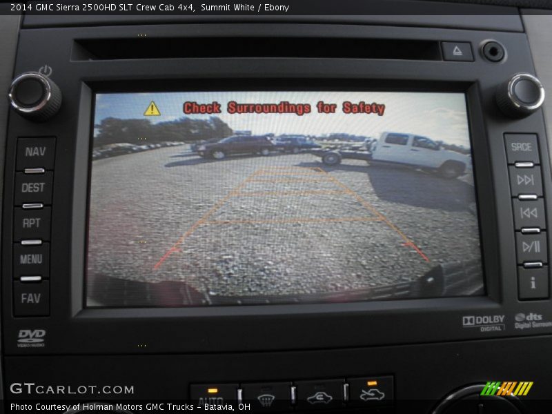Summit White / Ebony 2014 GMC Sierra 2500HD SLT Crew Cab 4x4