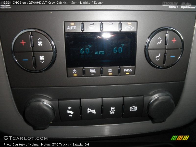 Summit White / Ebony 2014 GMC Sierra 2500HD SLT Crew Cab 4x4