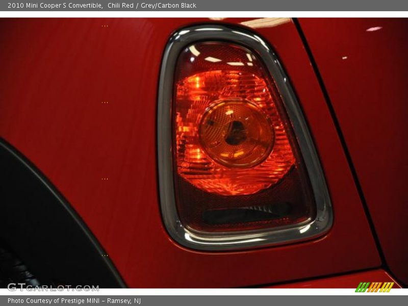 Chili Red / Grey/Carbon Black 2010 Mini Cooper S Convertible