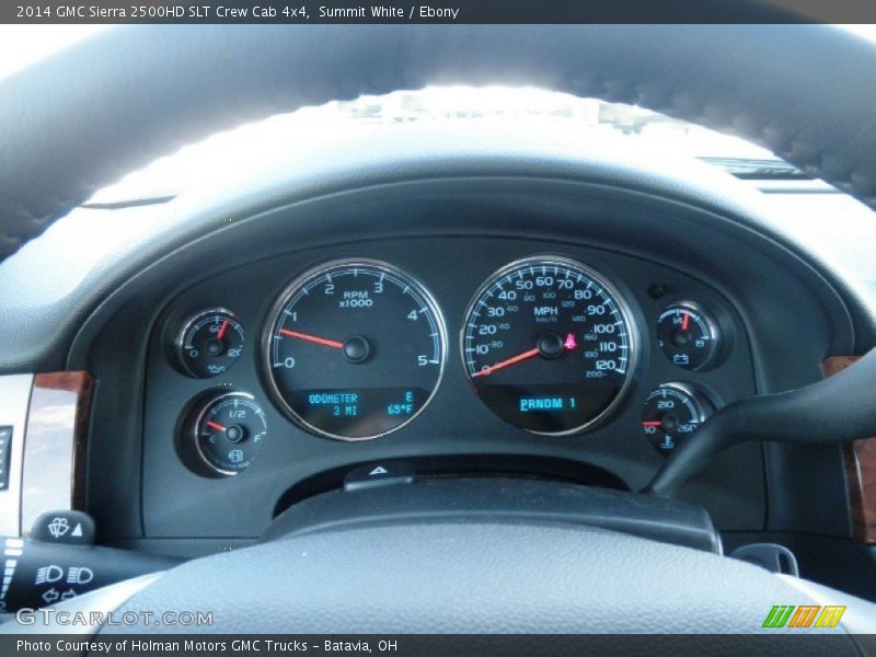 Summit White / Ebony 2014 GMC Sierra 2500HD SLT Crew Cab 4x4