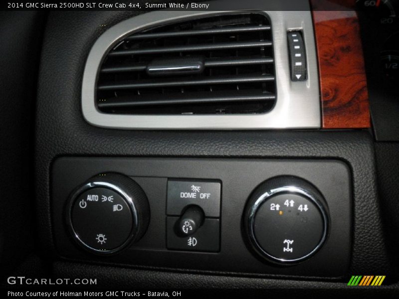 Summit White / Ebony 2014 GMC Sierra 2500HD SLT Crew Cab 4x4