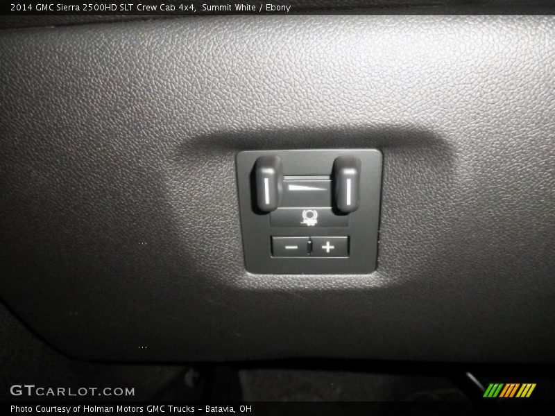 Summit White / Ebony 2014 GMC Sierra 2500HD SLT Crew Cab 4x4