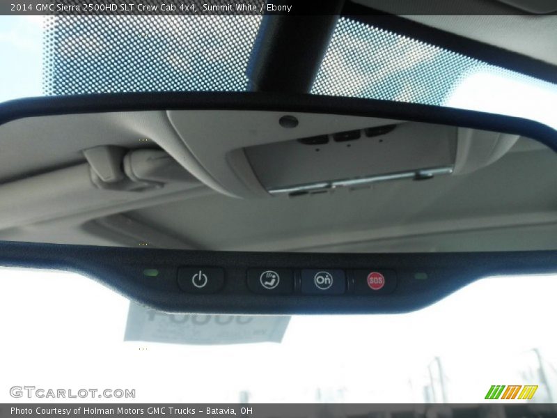 Summit White / Ebony 2014 GMC Sierra 2500HD SLT Crew Cab 4x4