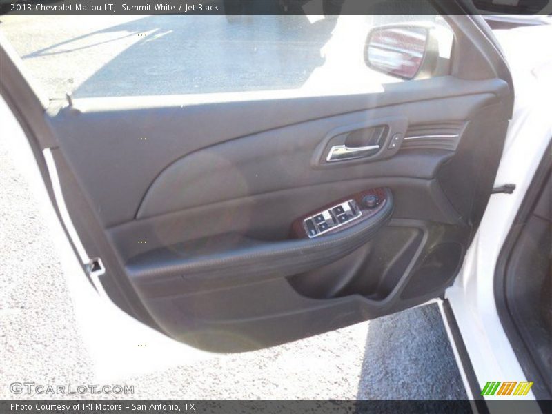 Summit White / Jet Black 2013 Chevrolet Malibu LT