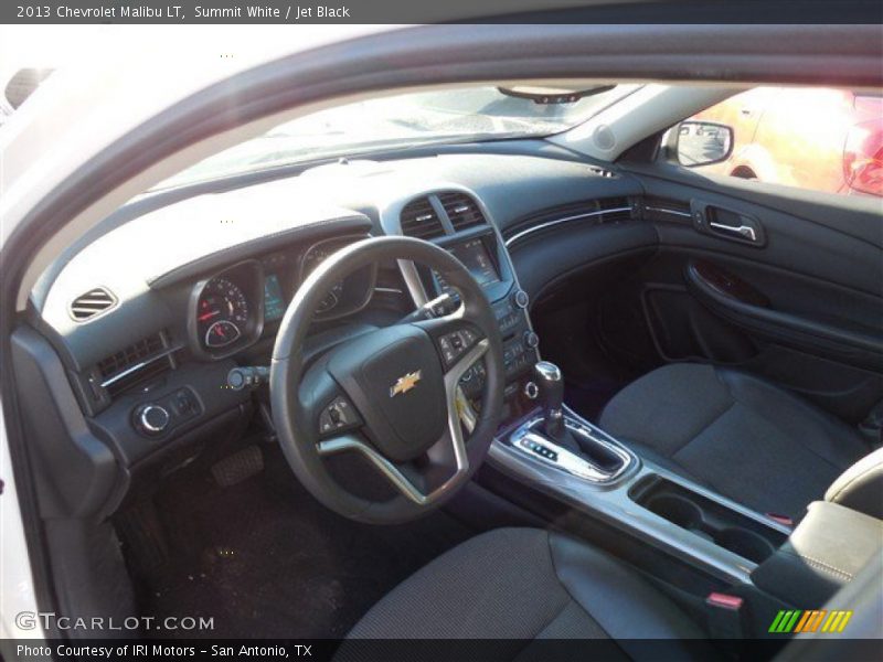 Summit White / Jet Black 2013 Chevrolet Malibu LT