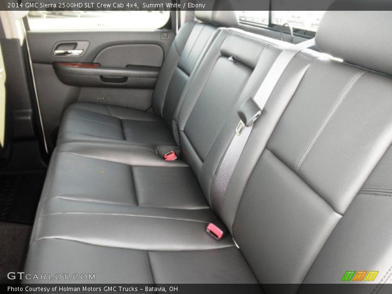 Summit White / Ebony 2014 GMC Sierra 2500HD SLT Crew Cab 4x4