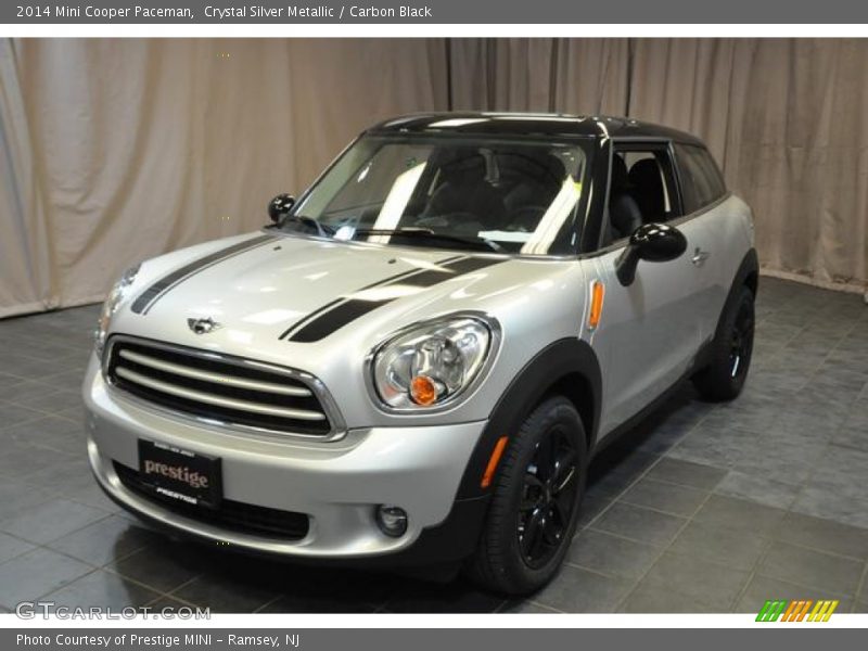 Crystal Silver Metallic / Carbon Black 2014 Mini Cooper Paceman