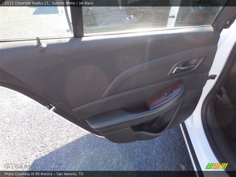 Summit White / Jet Black 2013 Chevrolet Malibu LT