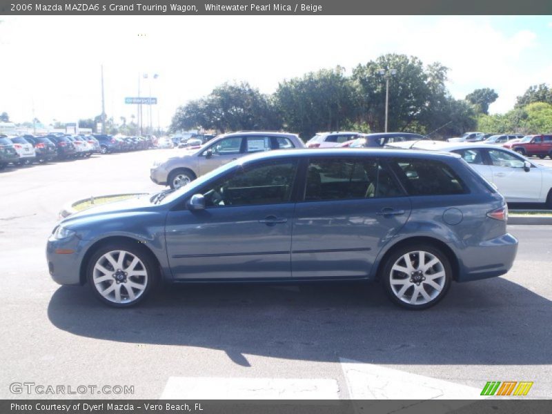  2006 MAZDA6 s Grand Touring Wagon Whitewater Pearl Mica