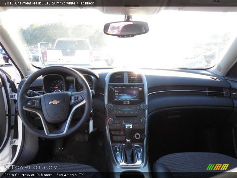 Summit White / Jet Black 2013 Chevrolet Malibu LT