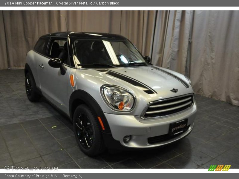 Crystal Silver Metallic / Carbon Black 2014 Mini Cooper Paceman