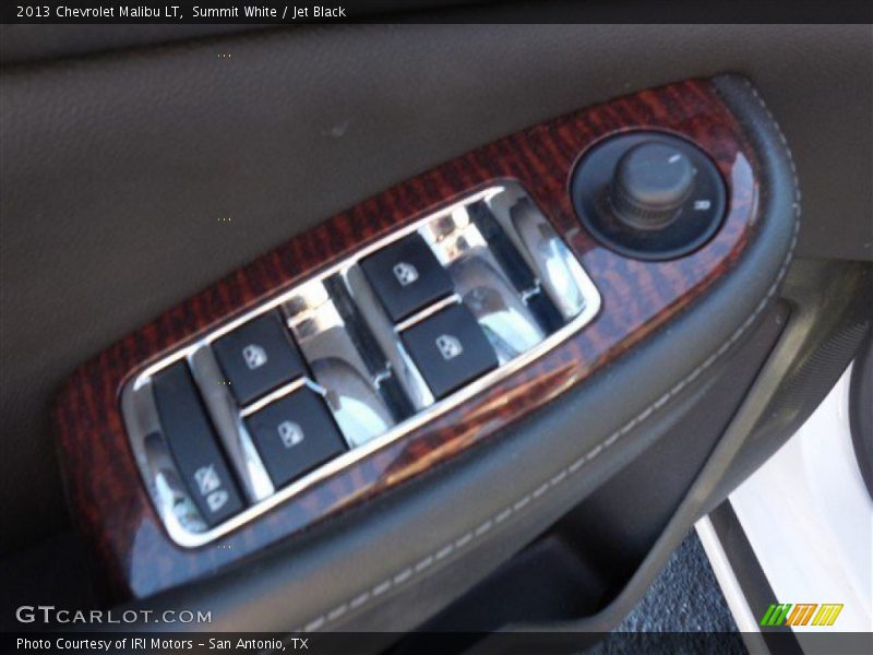 Summit White / Jet Black 2013 Chevrolet Malibu LT