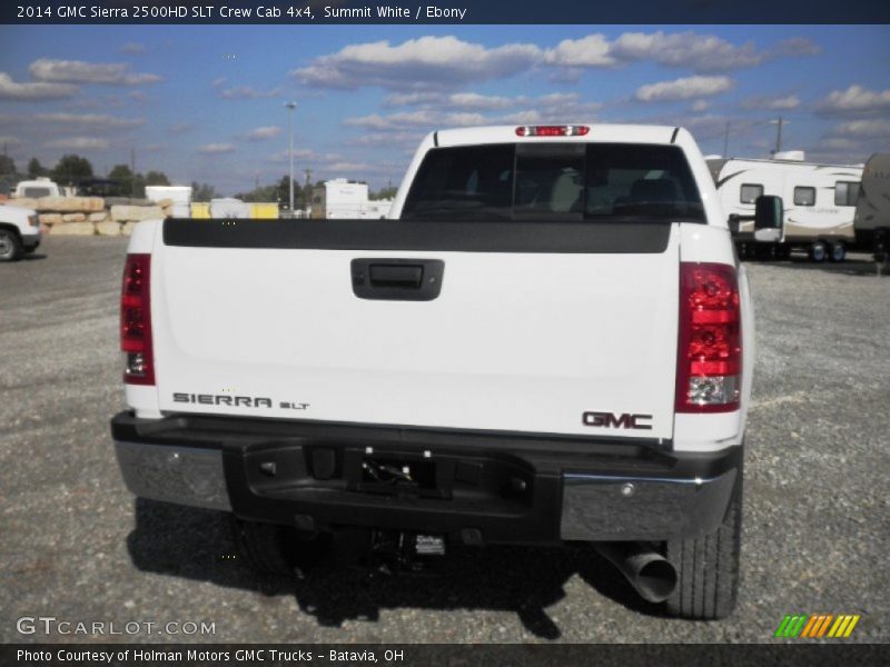 Summit White / Ebony 2014 GMC Sierra 2500HD SLT Crew Cab 4x4
