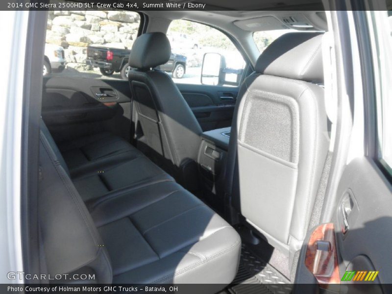 Summit White / Ebony 2014 GMC Sierra 2500HD SLT Crew Cab 4x4