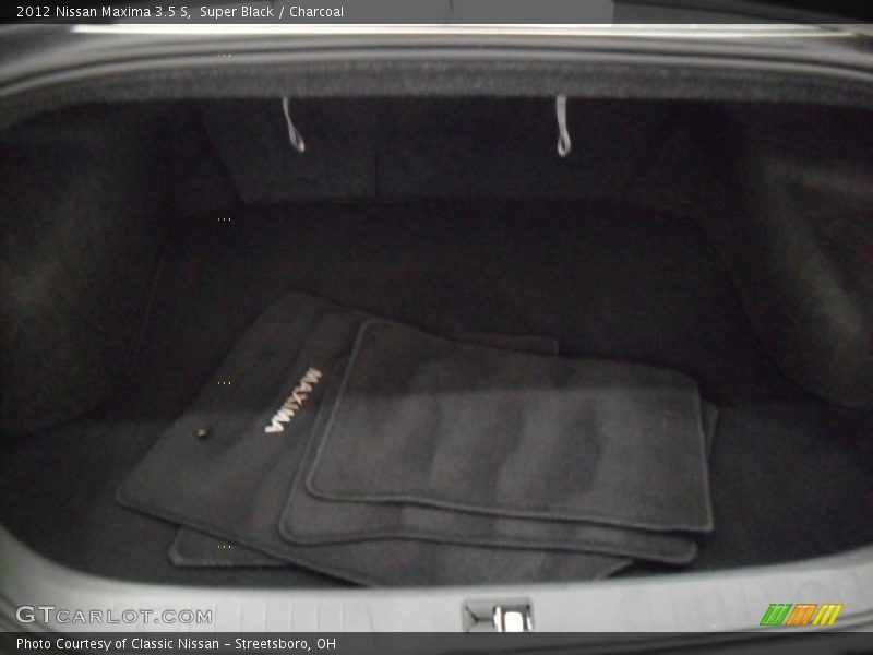 Super Black / Charcoal 2012 Nissan Maxima 3.5 S