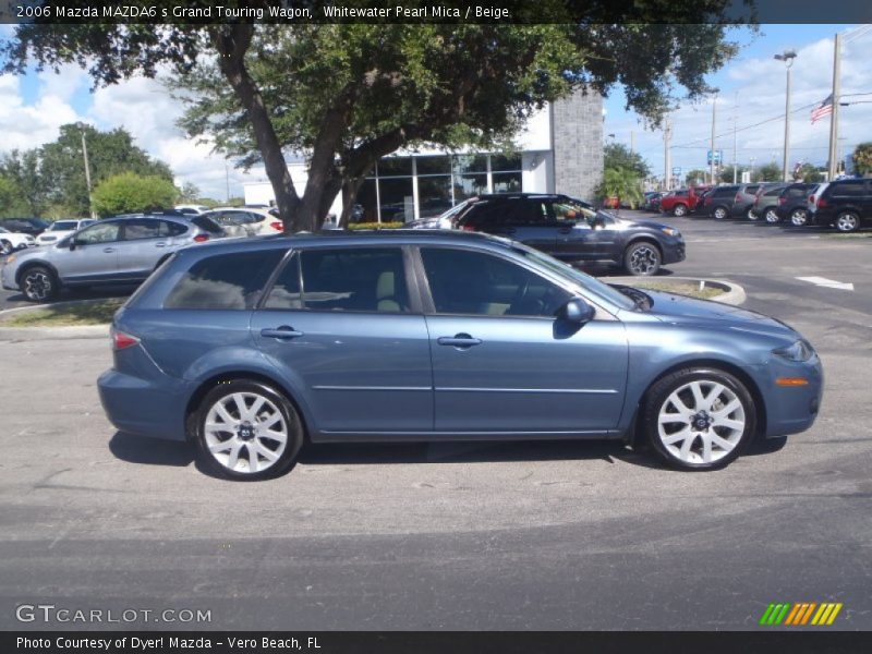  2006 MAZDA6 s Grand Touring Wagon Whitewater Pearl Mica