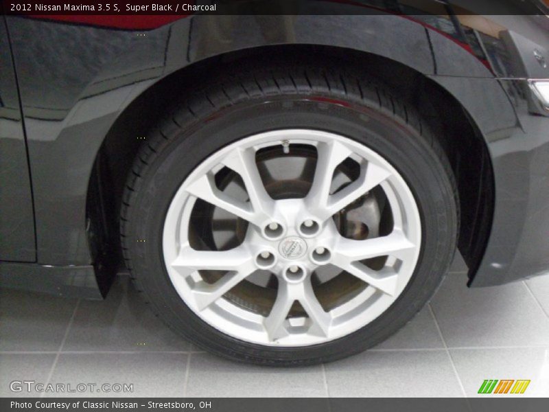 Super Black / Charcoal 2012 Nissan Maxima 3.5 S