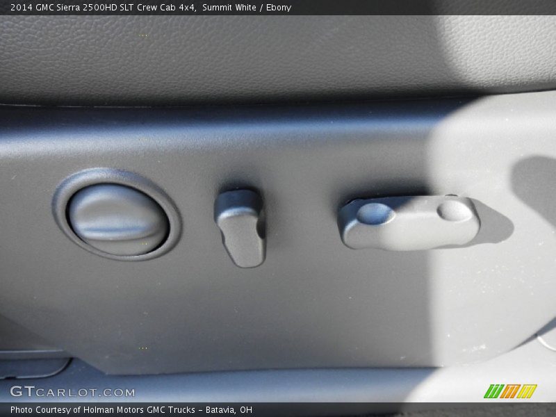 Summit White / Ebony 2014 GMC Sierra 2500HD SLT Crew Cab 4x4