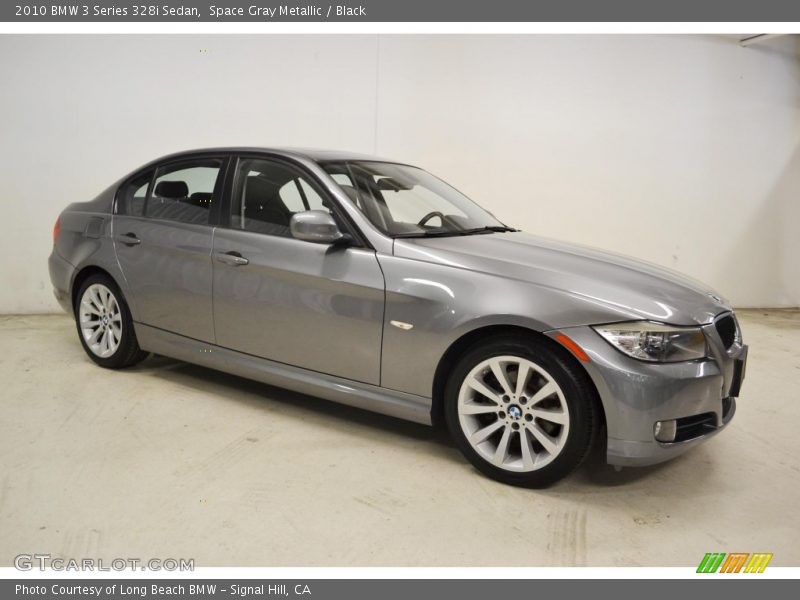 Space Gray Metallic / Black 2010 BMW 3 Series 328i Sedan
