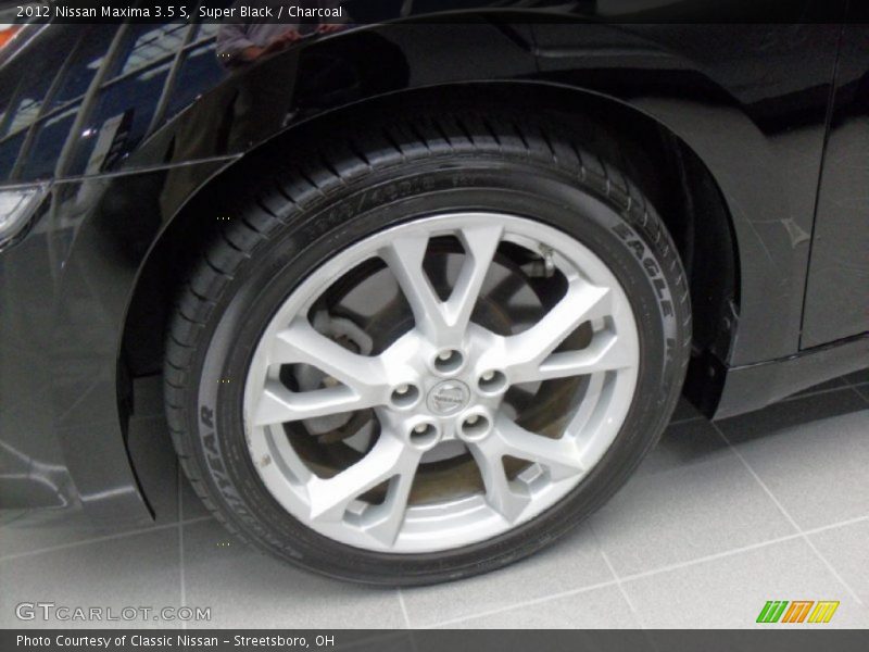 Super Black / Charcoal 2012 Nissan Maxima 3.5 S