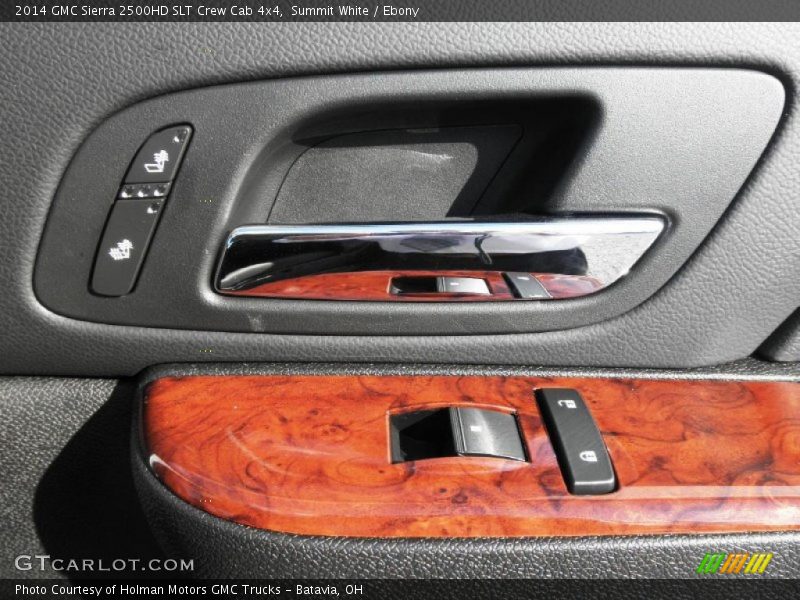 Summit White / Ebony 2014 GMC Sierra 2500HD SLT Crew Cab 4x4