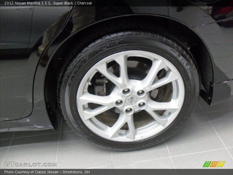 Super Black / Charcoal 2012 Nissan Maxima 3.5 S
