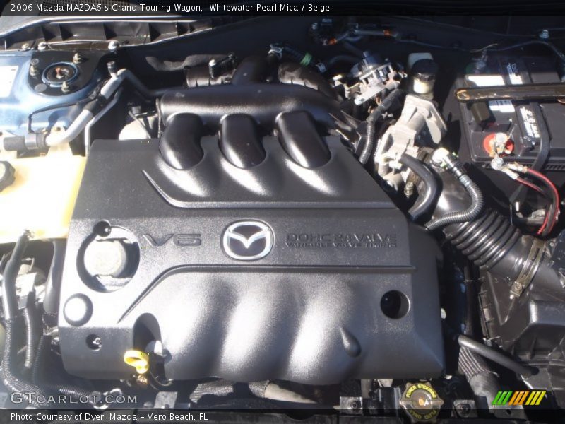  2006 MAZDA6 s Grand Touring Wagon Engine - 3.0 Liter DOHC 24-Valve VVT V6