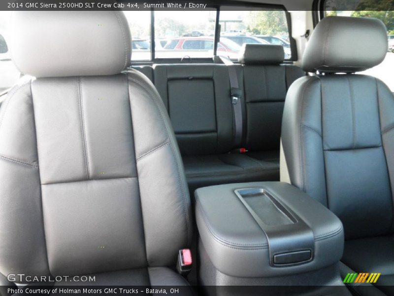 Summit White / Ebony 2014 GMC Sierra 2500HD SLT Crew Cab 4x4