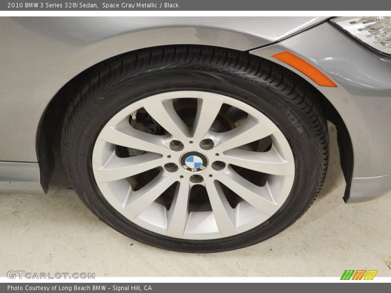 Space Gray Metallic / Black 2010 BMW 3 Series 328i Sedan