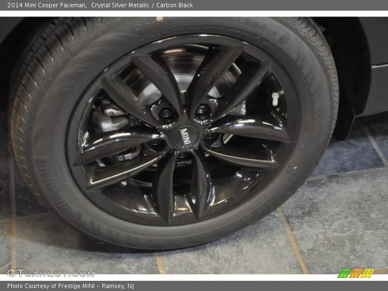 Crystal Silver Metallic / Carbon Black 2014 Mini Cooper Paceman