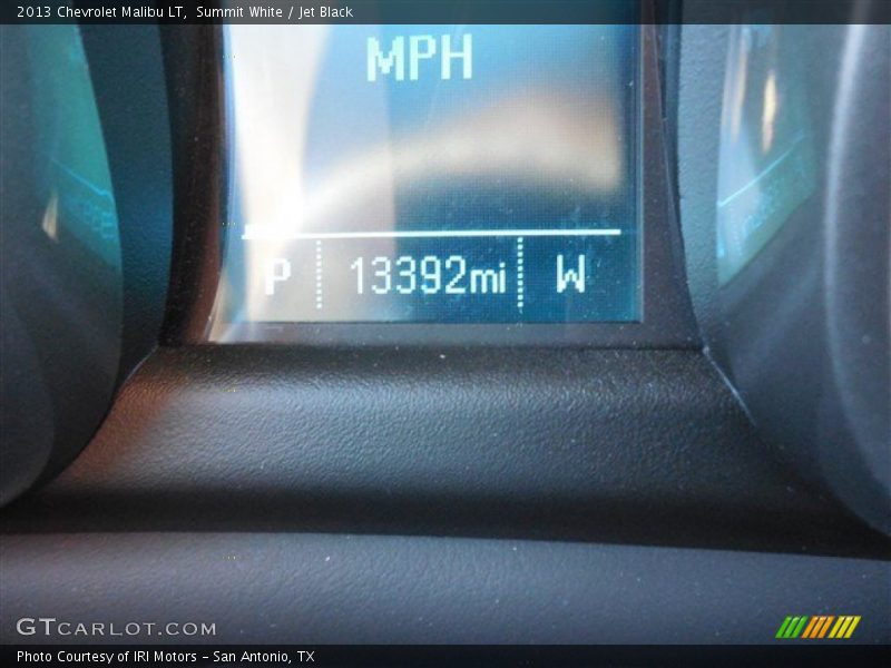 Summit White / Jet Black 2013 Chevrolet Malibu LT