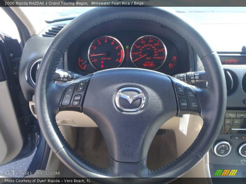  2006 MAZDA6 s Grand Touring Wagon Steering Wheel