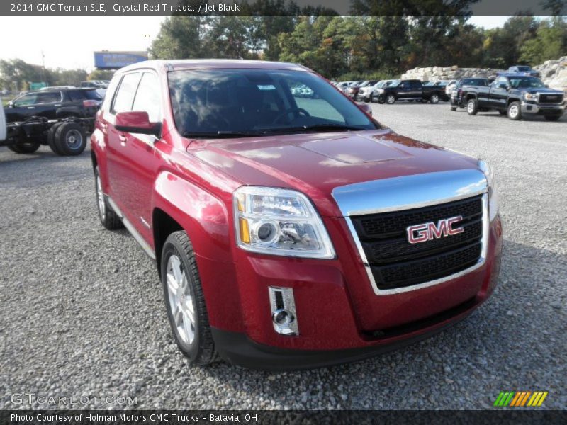 Crystal Red Tintcoat / Jet Black 2014 GMC Terrain SLE