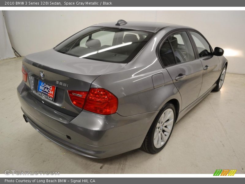 Space Gray Metallic / Black 2010 BMW 3 Series 328i Sedan