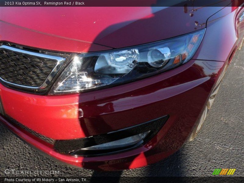 Remington Red / Black 2013 Kia Optima SX