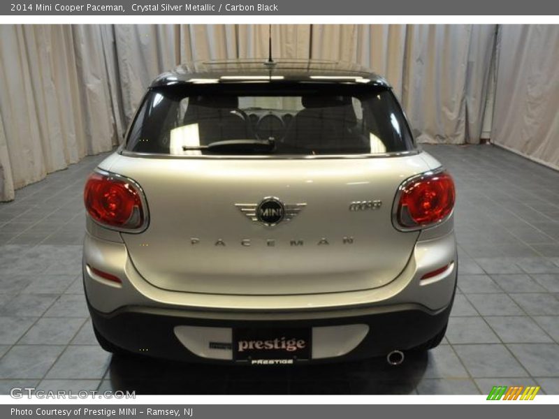 Crystal Silver Metallic / Carbon Black 2014 Mini Cooper Paceman