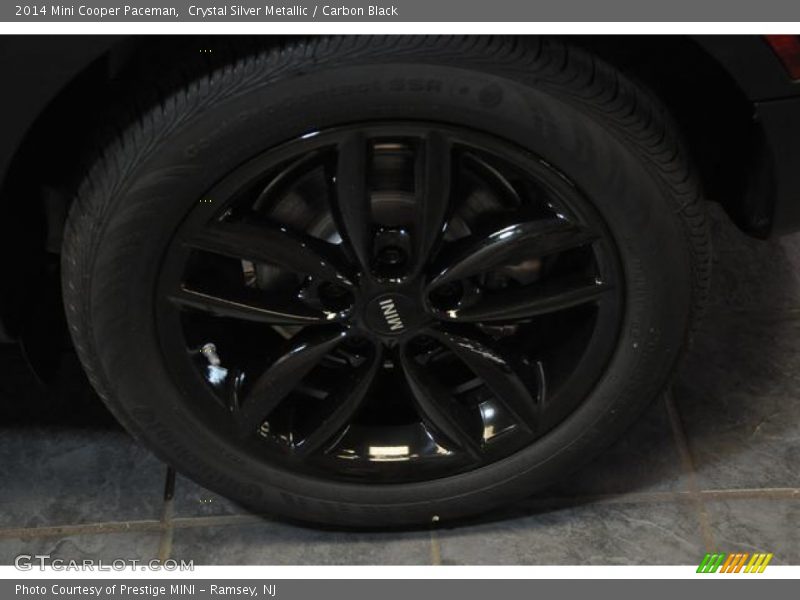 Crystal Silver Metallic / Carbon Black 2014 Mini Cooper Paceman