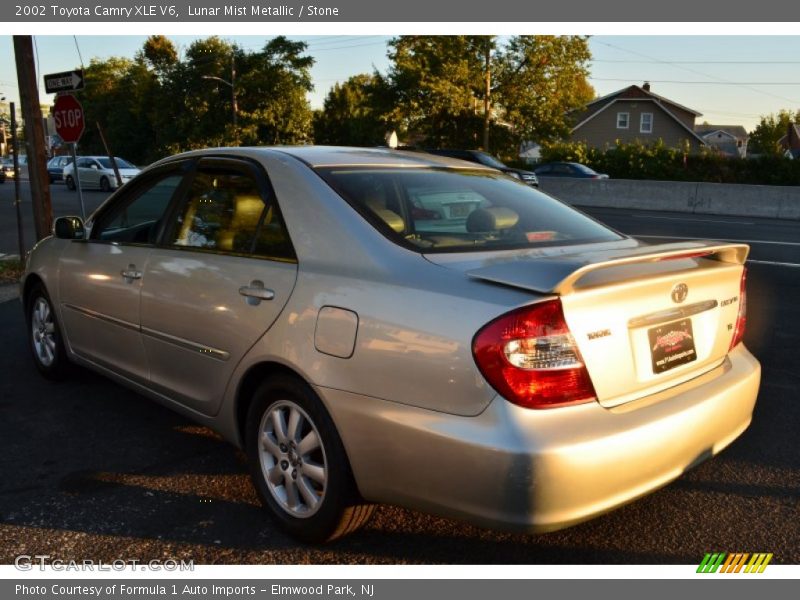 Lunar Mist Metallic / Stone 2002 Toyota Camry XLE V6