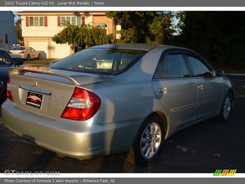 Lunar Mist Metallic / Stone 2002 Toyota Camry XLE V6