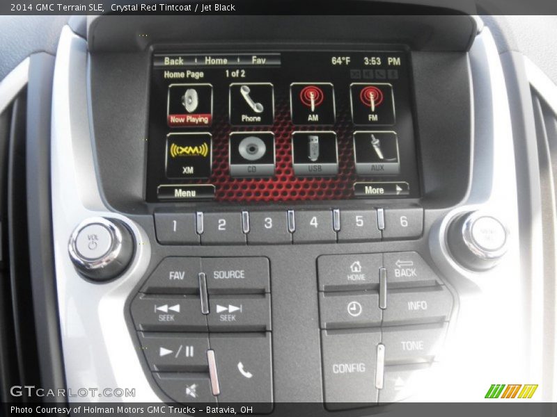 Crystal Red Tintcoat / Jet Black 2014 GMC Terrain SLE