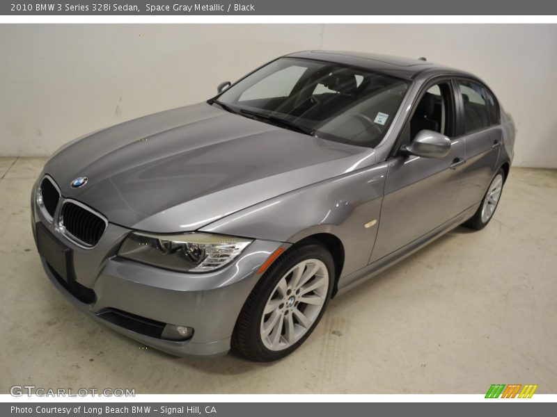 Space Gray Metallic / Black 2010 BMW 3 Series 328i Sedan