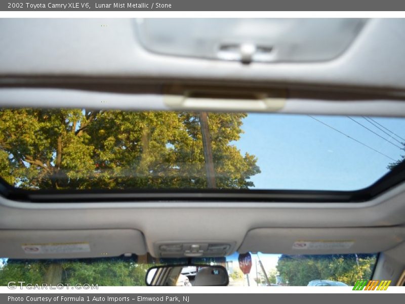 Lunar Mist Metallic / Stone 2002 Toyota Camry XLE V6