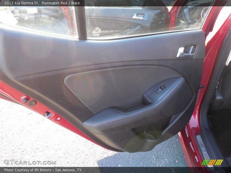 Remington Red / Black 2013 Kia Optima SX