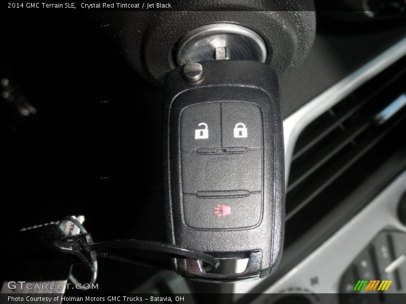 Crystal Red Tintcoat / Jet Black 2014 GMC Terrain SLE