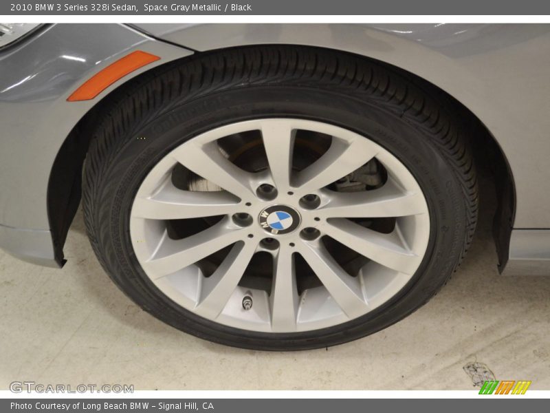 Space Gray Metallic / Black 2010 BMW 3 Series 328i Sedan