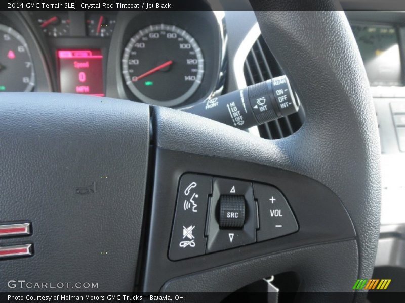 Crystal Red Tintcoat / Jet Black 2014 GMC Terrain SLE