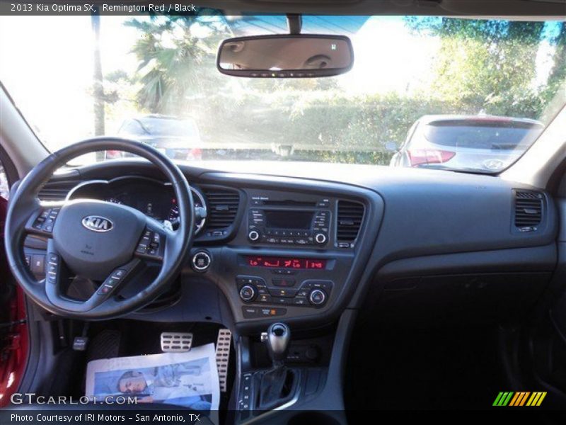 Remington Red / Black 2013 Kia Optima SX