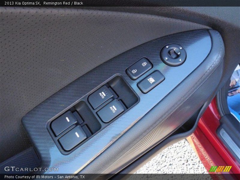 Remington Red / Black 2013 Kia Optima SX